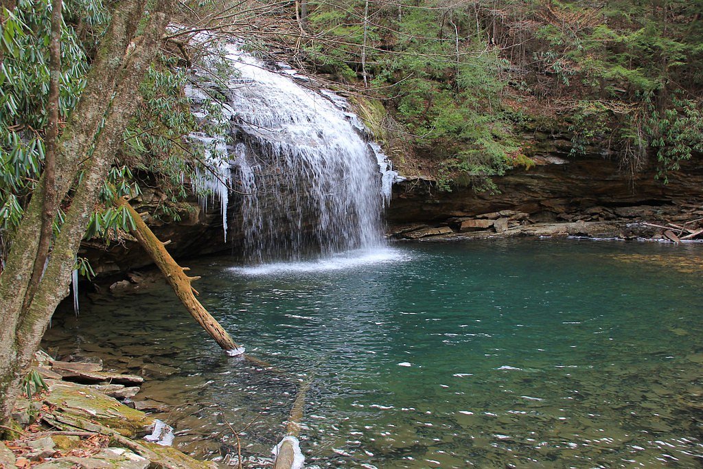 Stinging Fork Falls waterfall