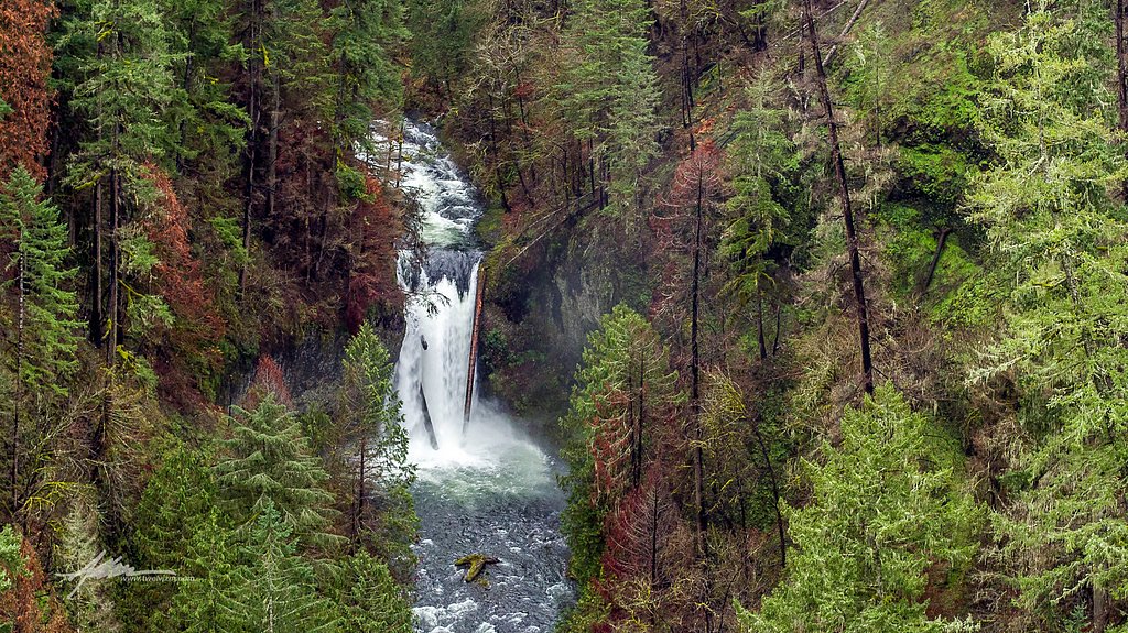 South Fork Falls waterfall