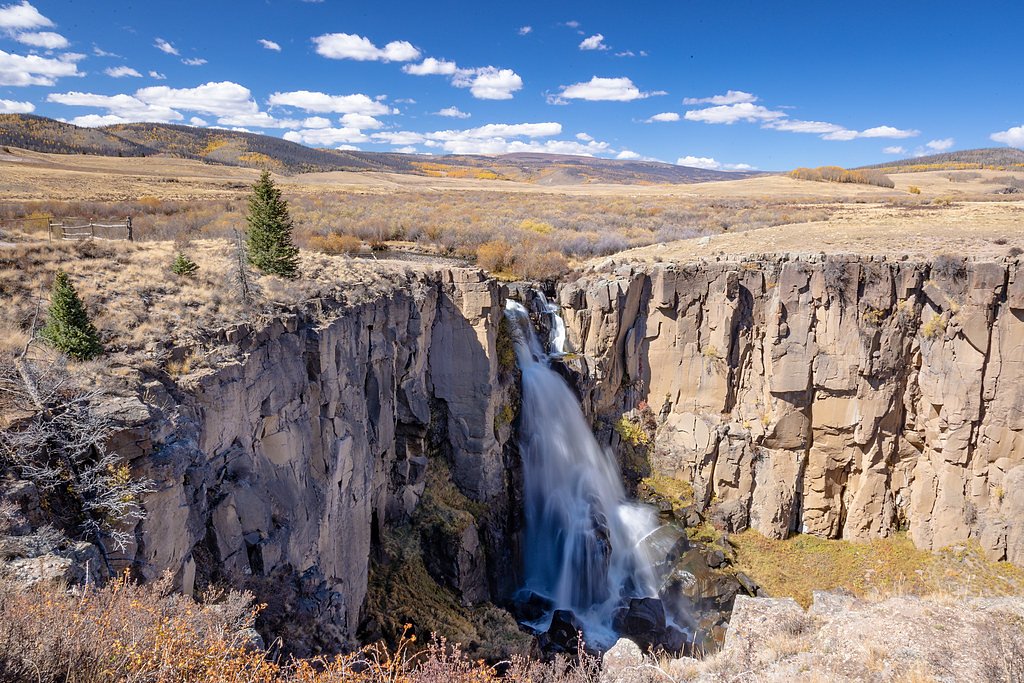 South Clear Creek Falls waterfall