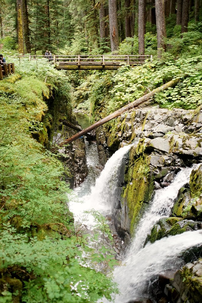 Sol Duc Falls waterfall