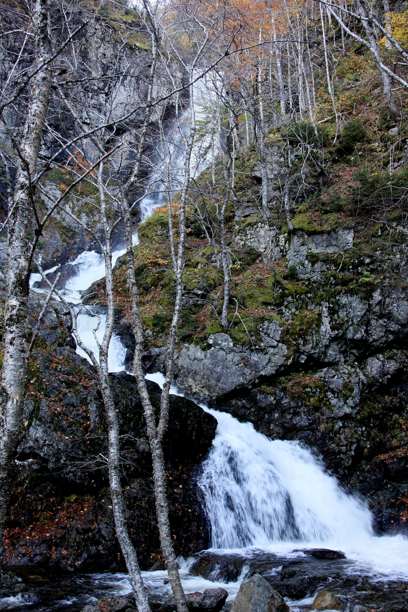 Uisge Ban Falls waterfall