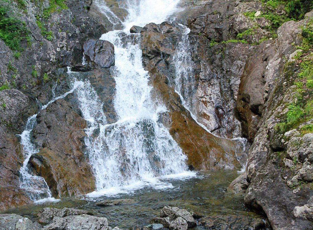 Uisge Ban Falls waterfall