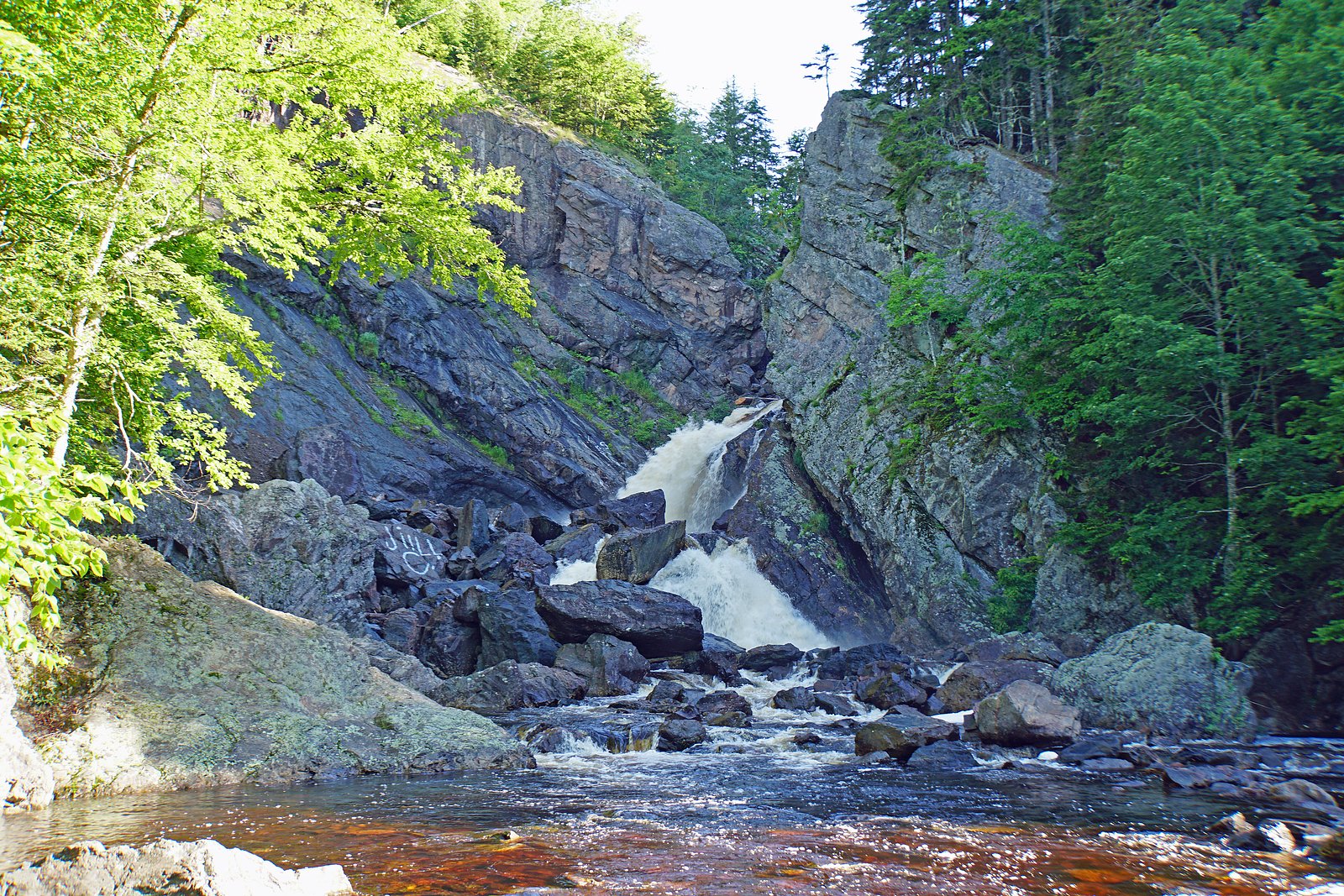 Economy Falls waterfall