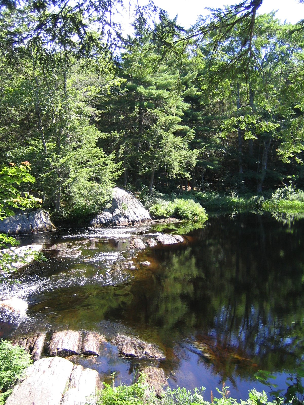 Mill falls waterfall