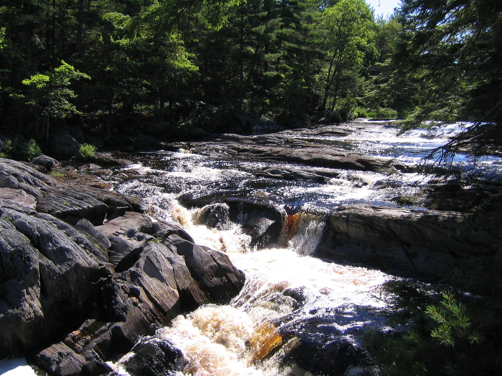 Mill falls waterfall