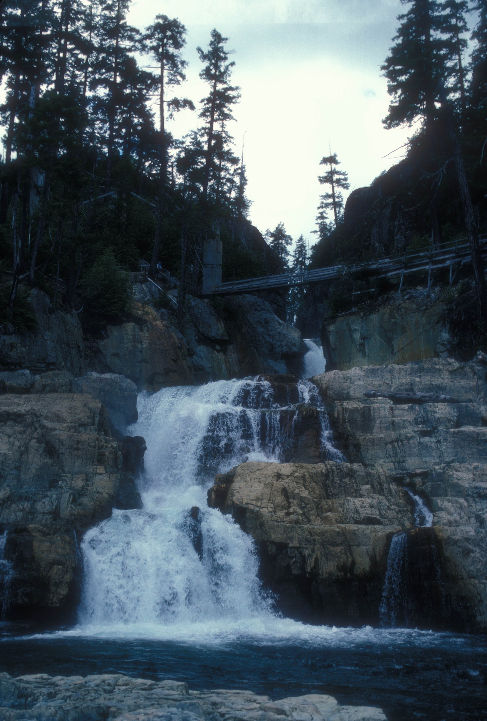 Myra Falls waterfall