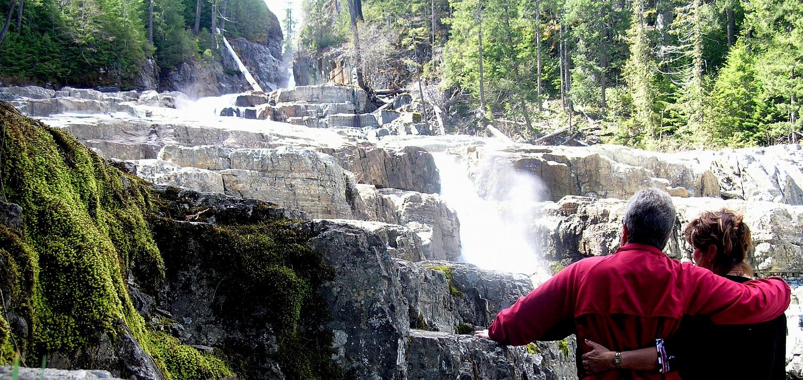Myra Falls waterfall