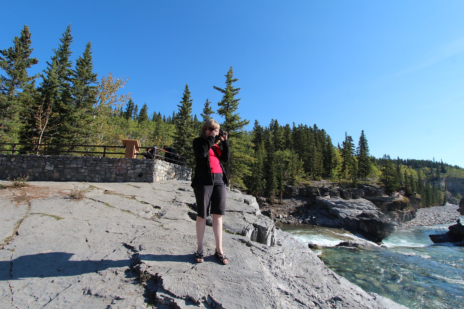 Elbow Falls waterfall