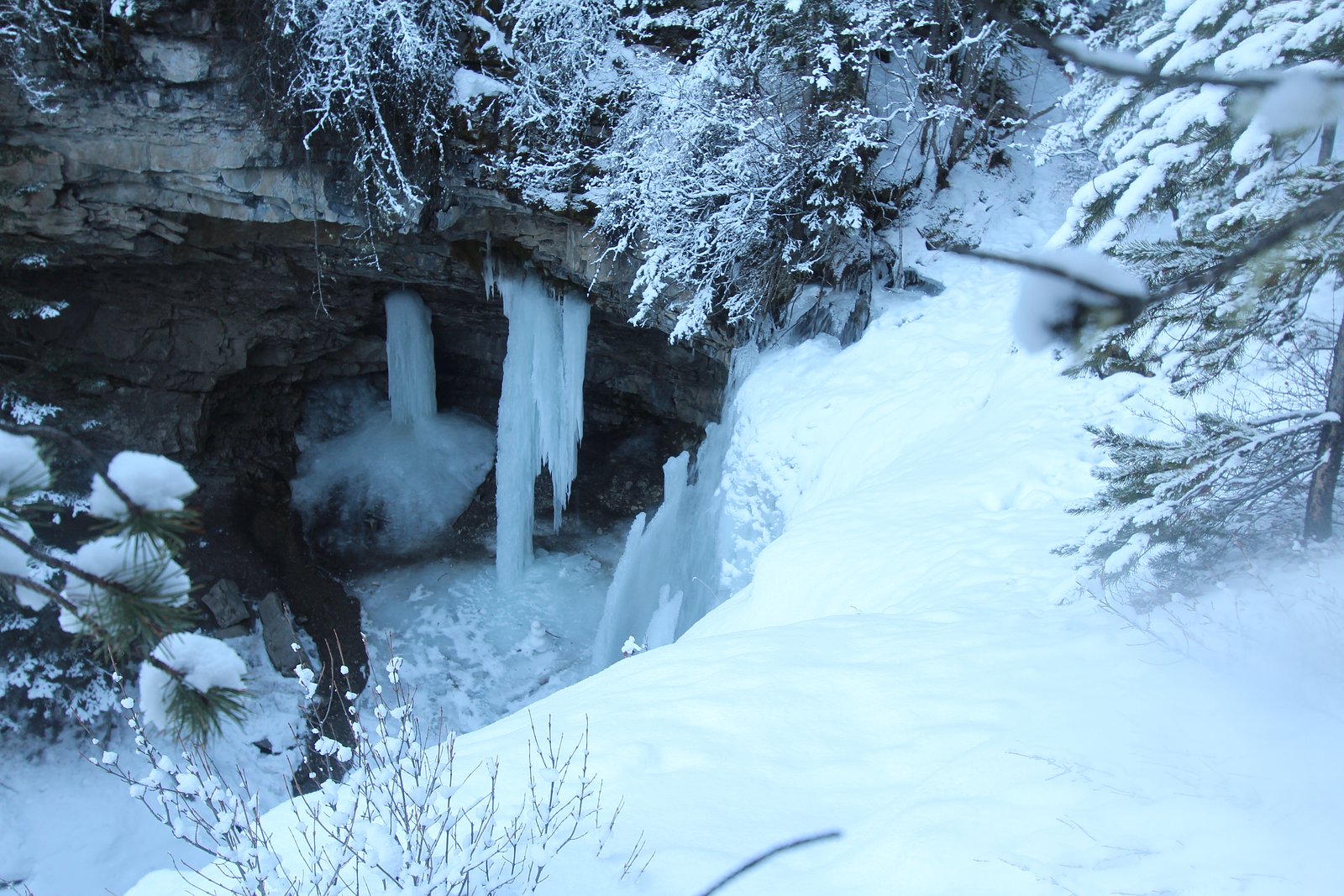 Troll Falls waterfall
