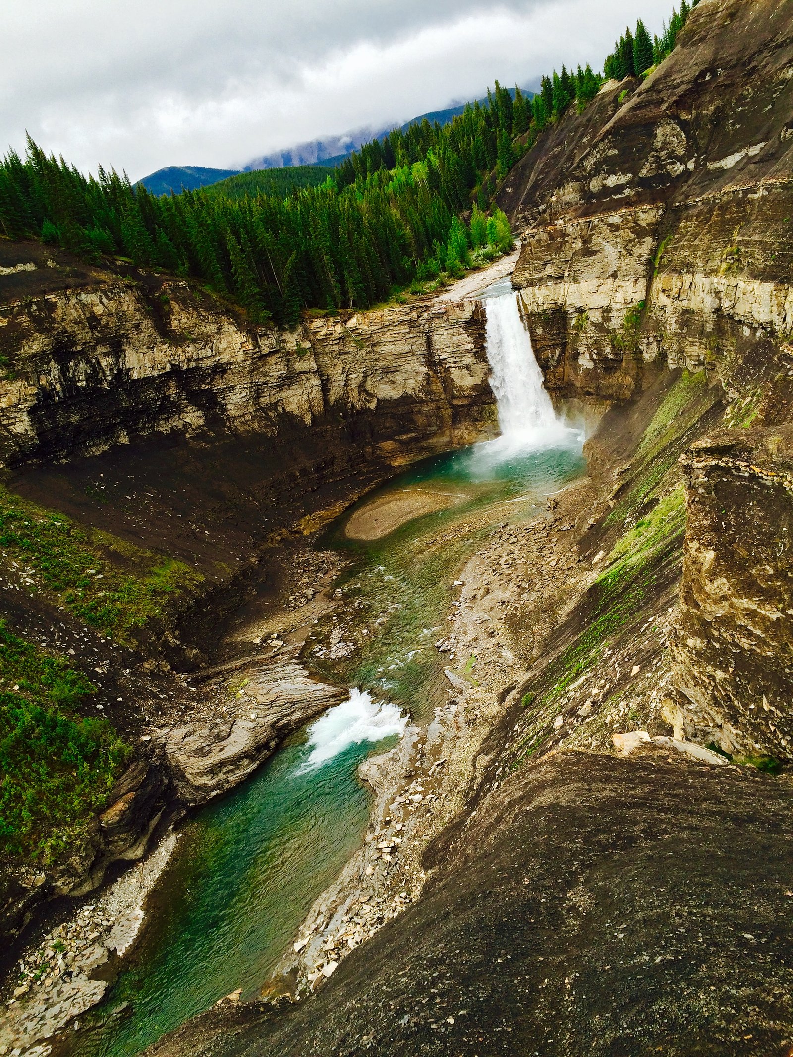 Ram Falls waterfall