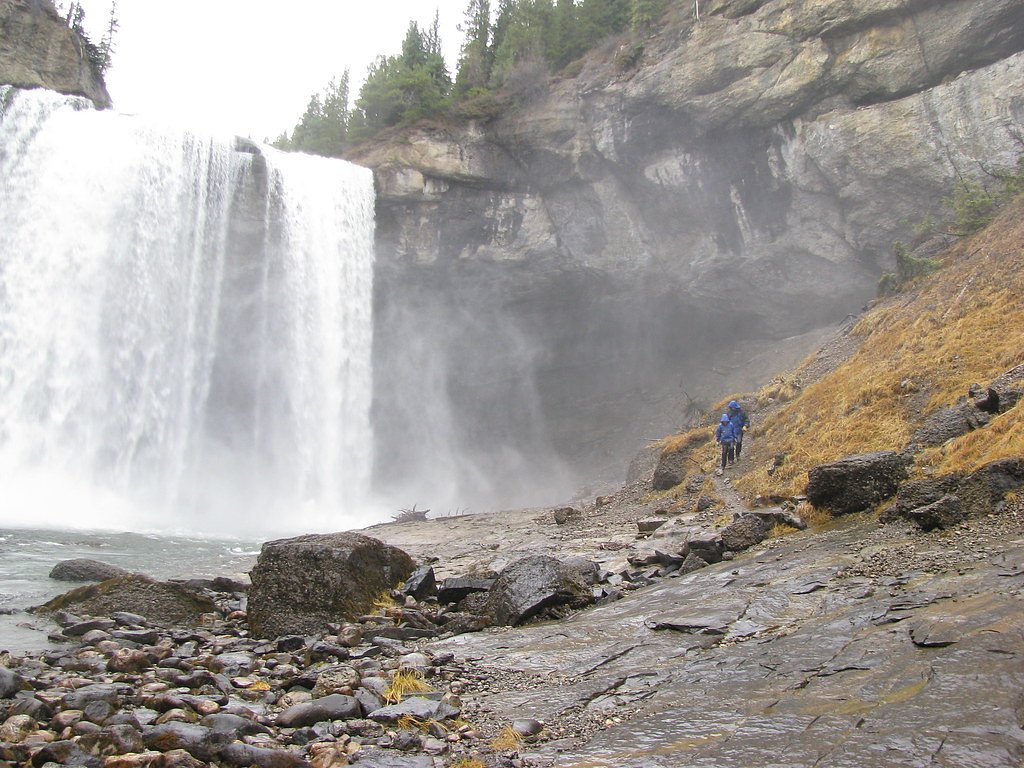 Kakwa Falls waterfall