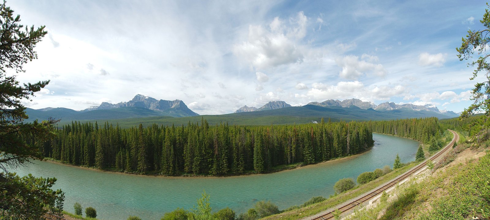 Bow River waterfall