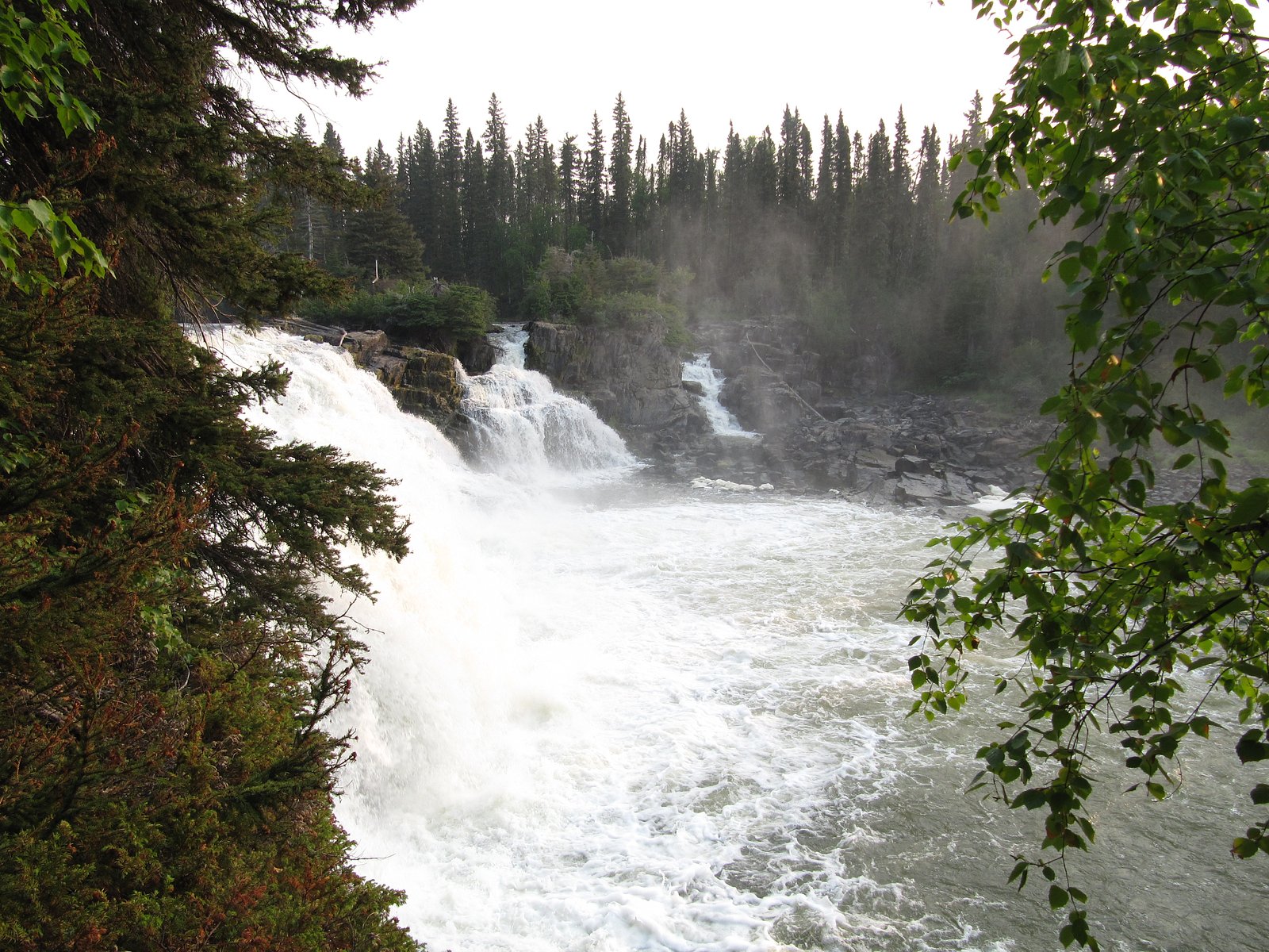 Kwasitchewan waterfall