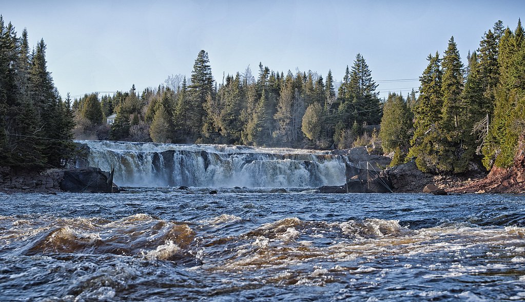 Lepreau Falls waterfall