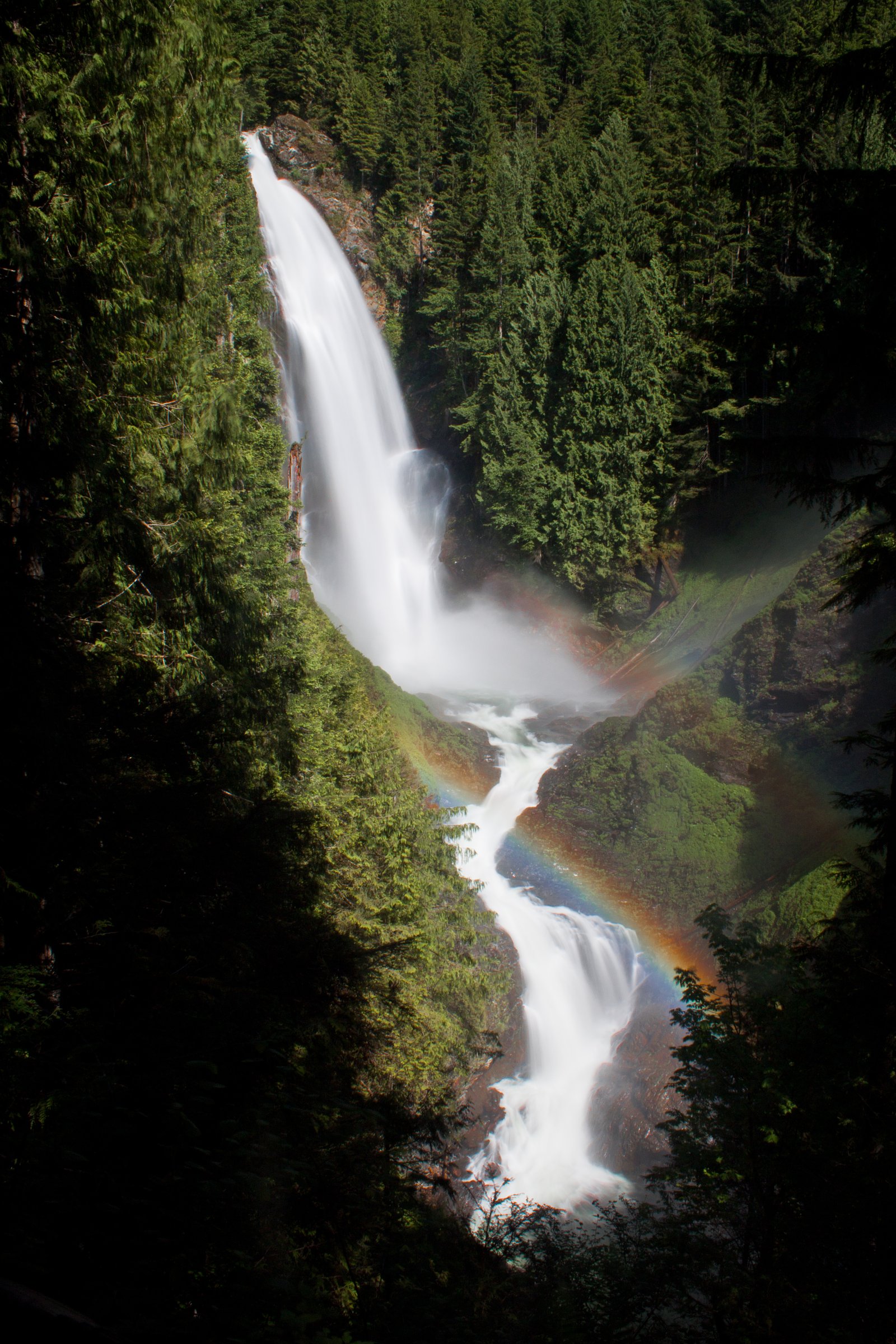 Wallace Falls waterfall