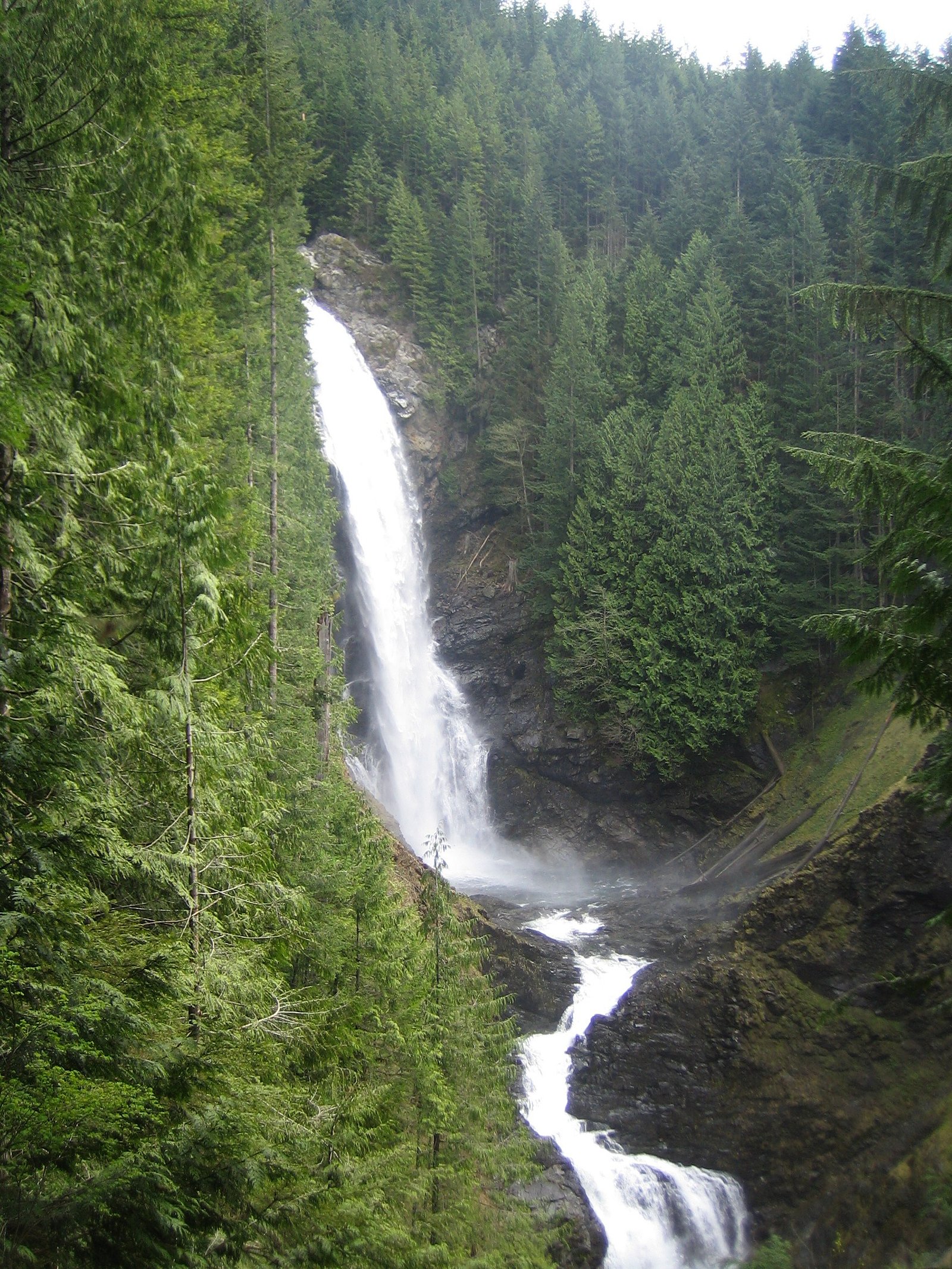 Wallace Falls waterfall