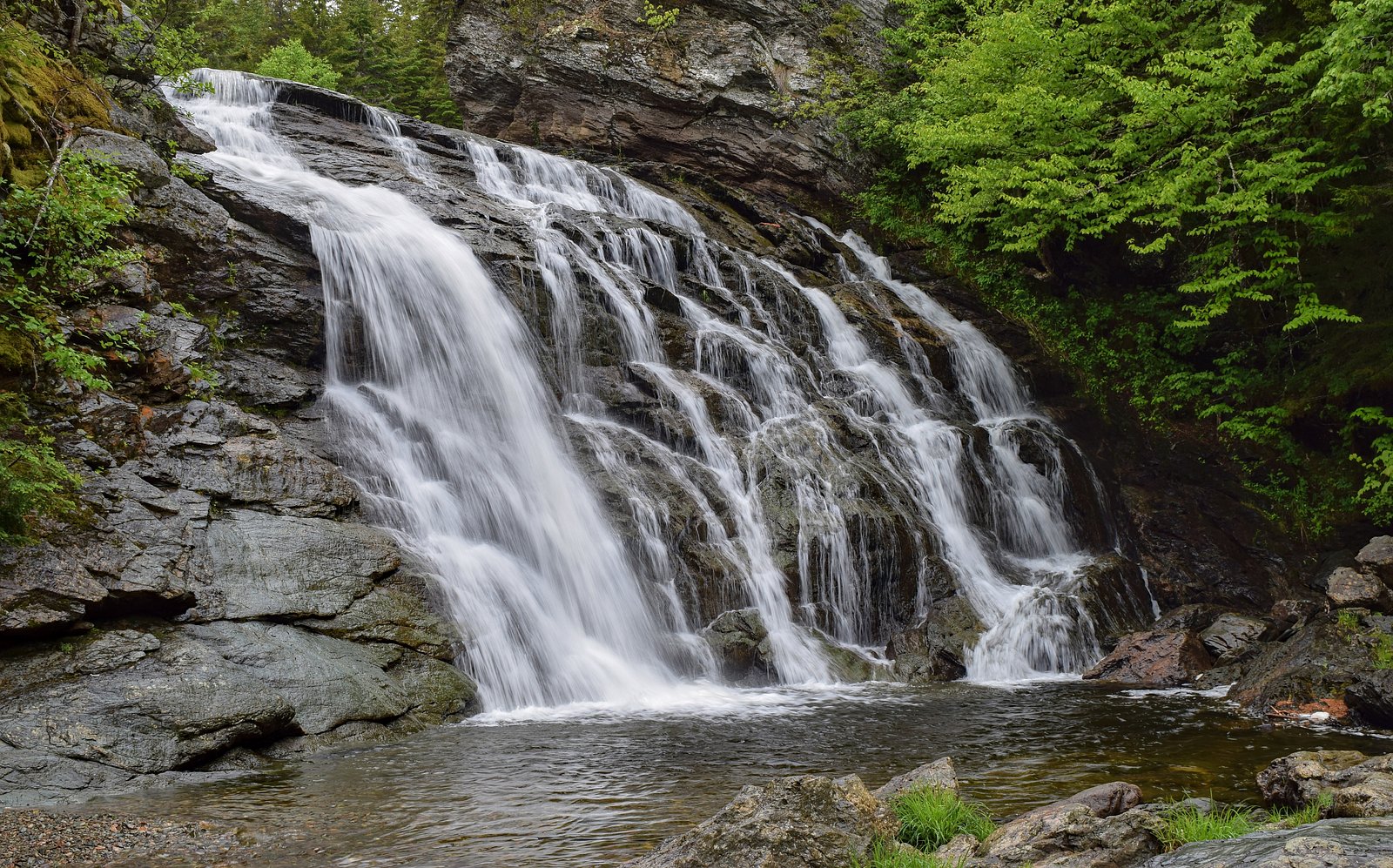 Laverty Falls waterfall
