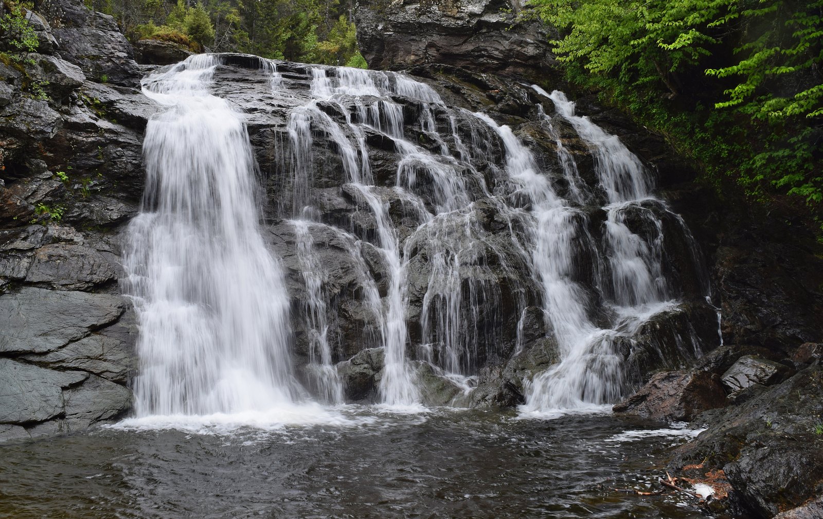 Laverty Falls waterfall