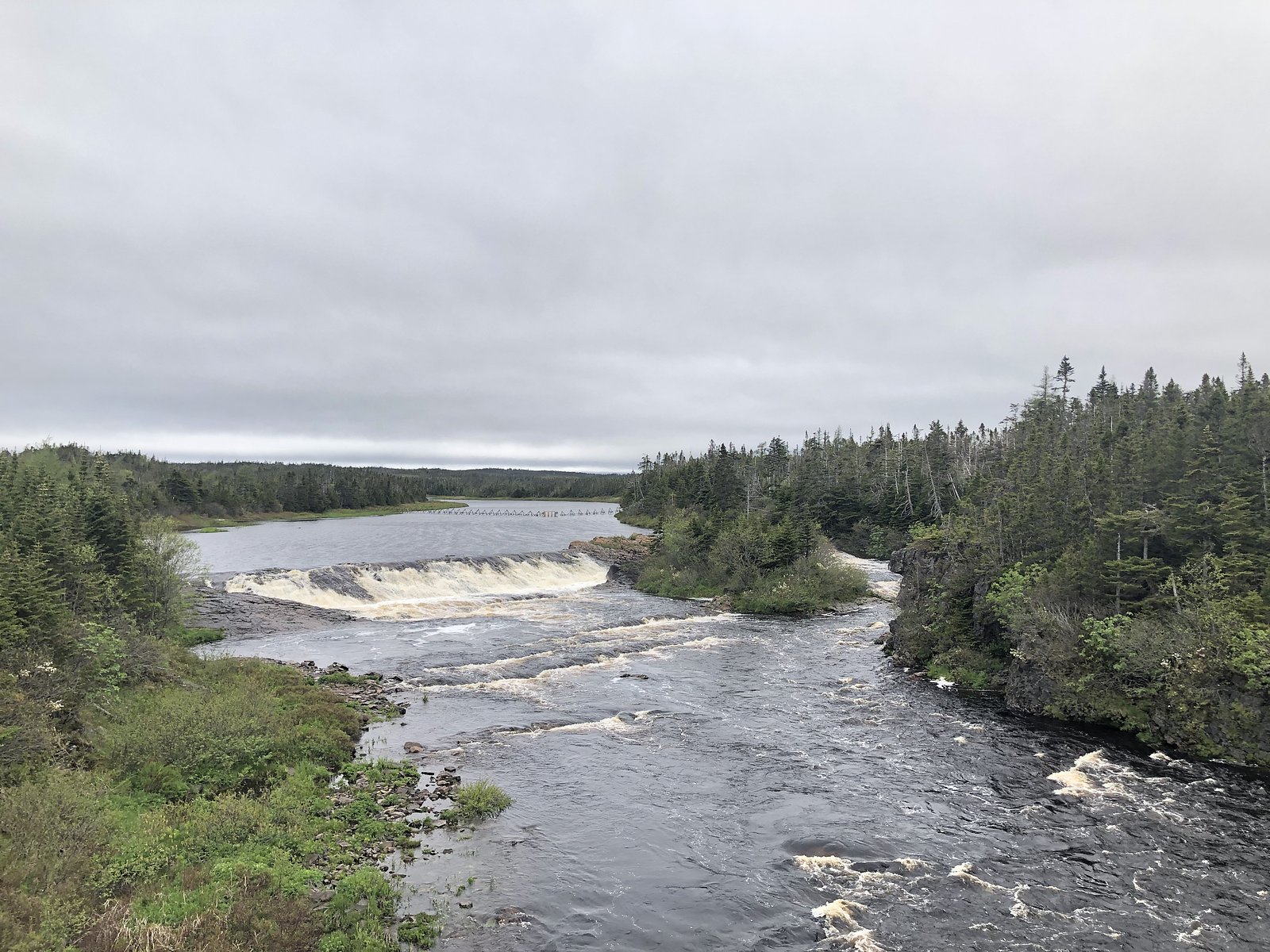 Rocky River Fishway waterfall