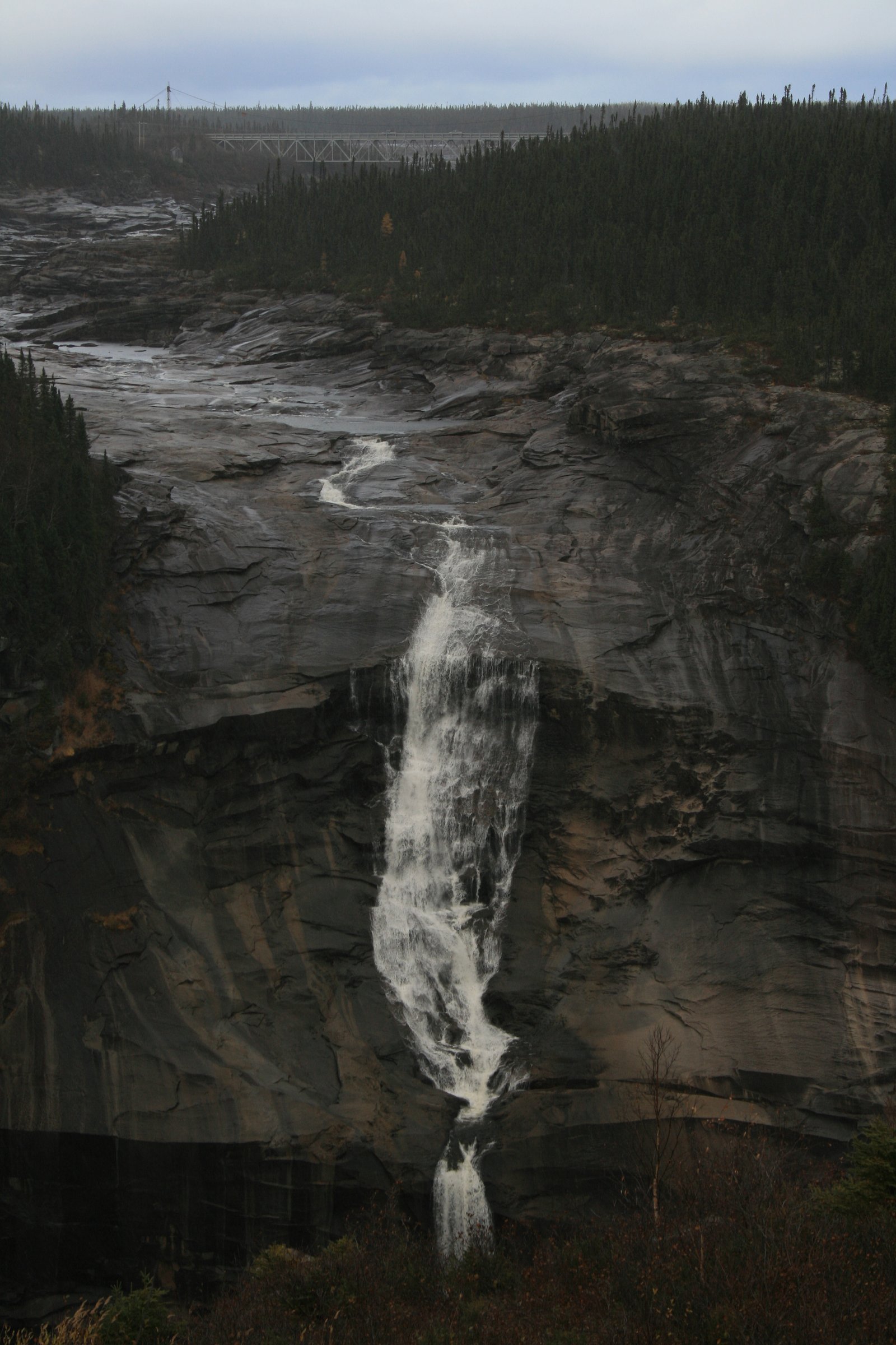 Churchill Falls waterfall