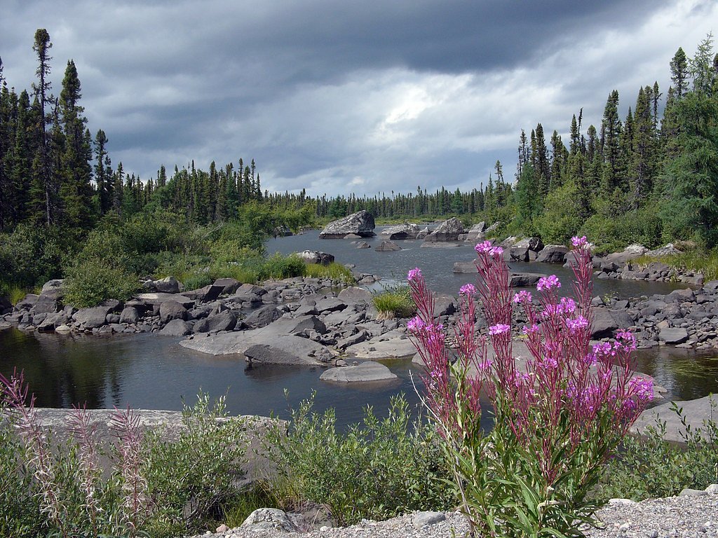 Churchill Falls waterfall