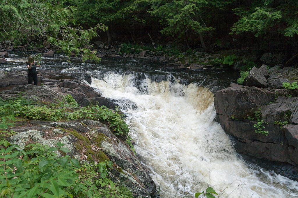 Gut falls waterfall