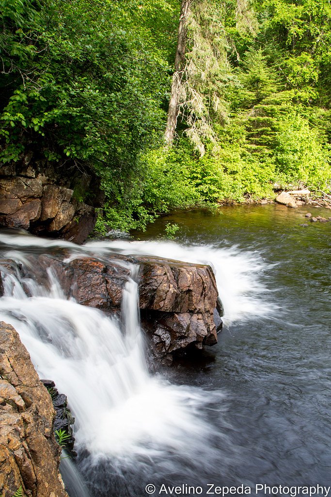 Mink Creek Falls waterfall