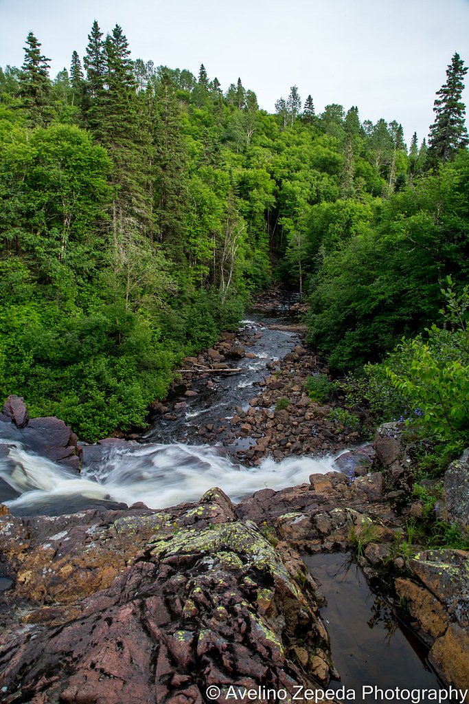 Mink Creek Falls waterfall
