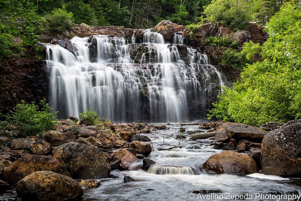 Mink Creek Falls waterfall