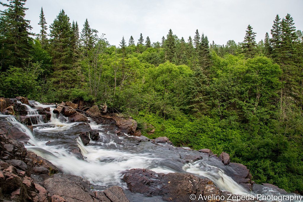 Mink Creek Falls waterfall