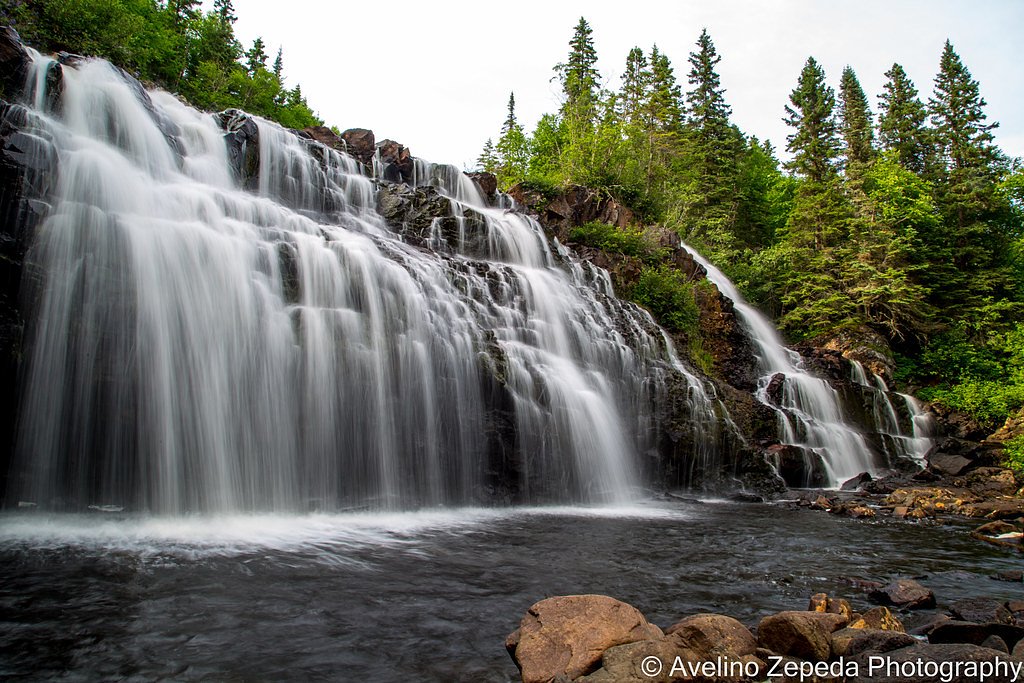 Mink Creek Falls waterfall