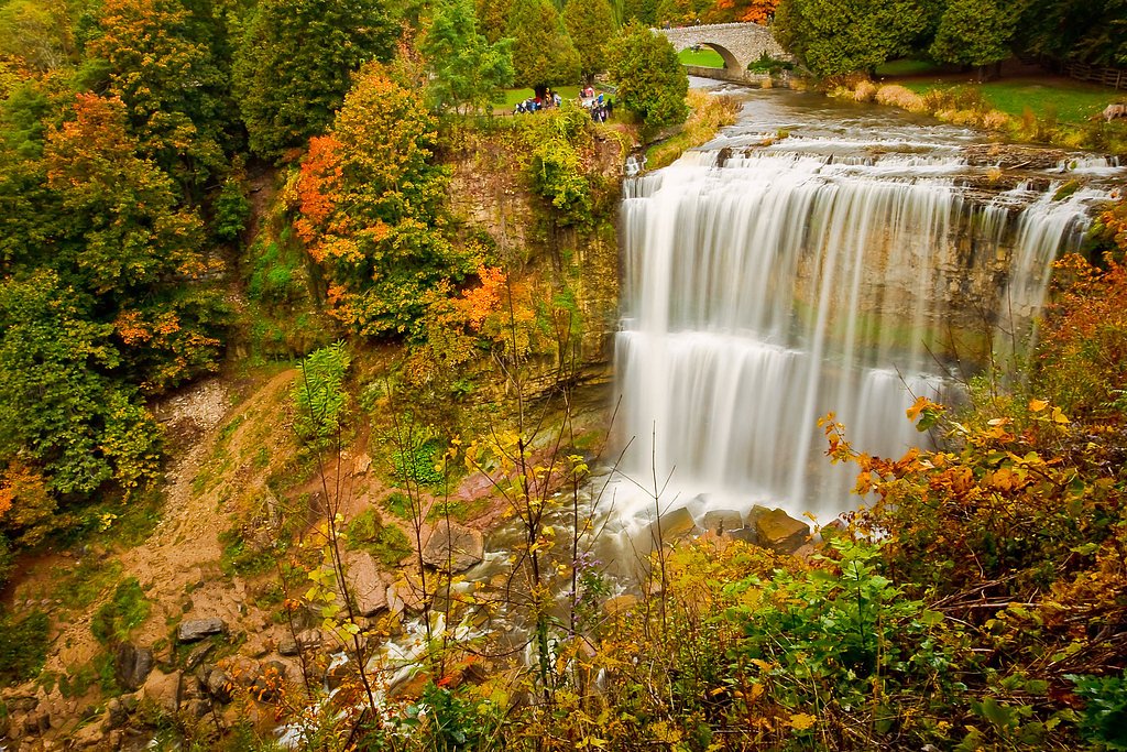 Webster's Falls waterfall