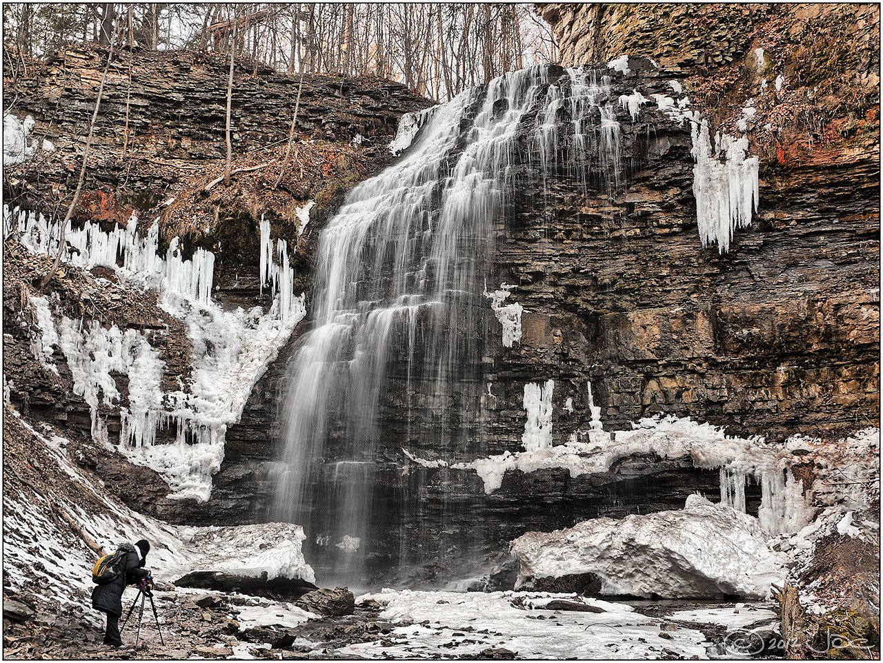 Tiffany Falls waterfall