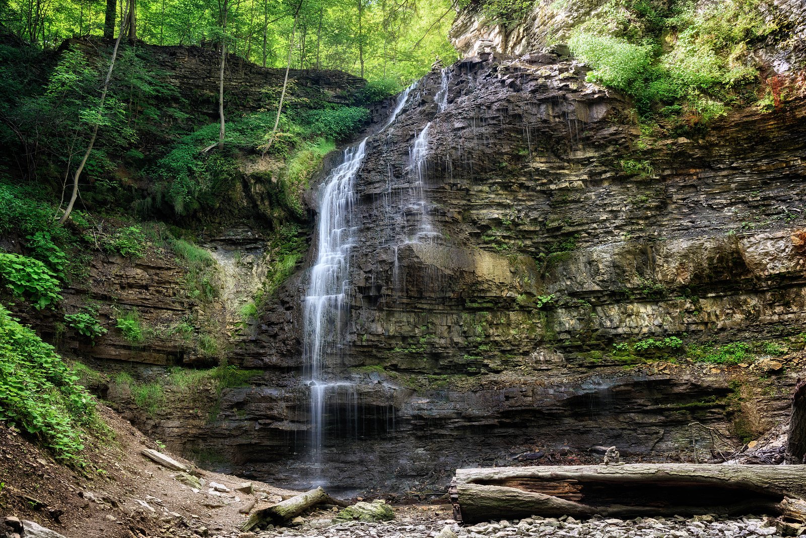 Tiffany Falls waterfall