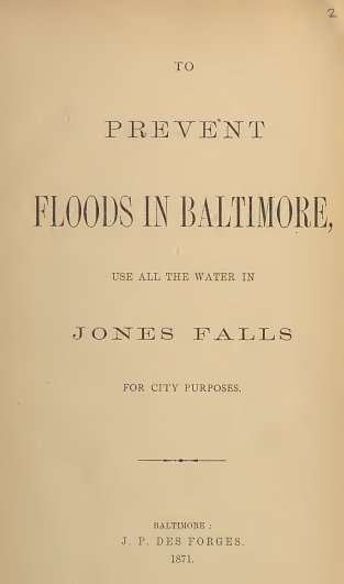 Jones Falls waterfall