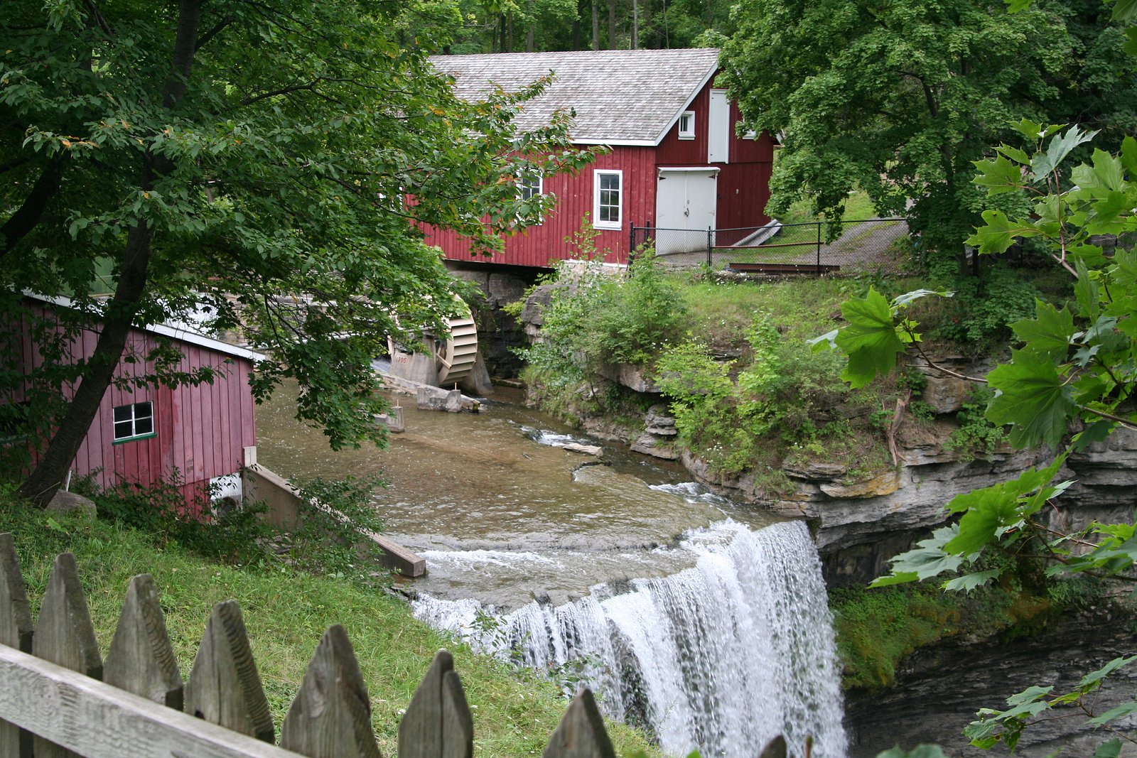 Decew Falls waterfall