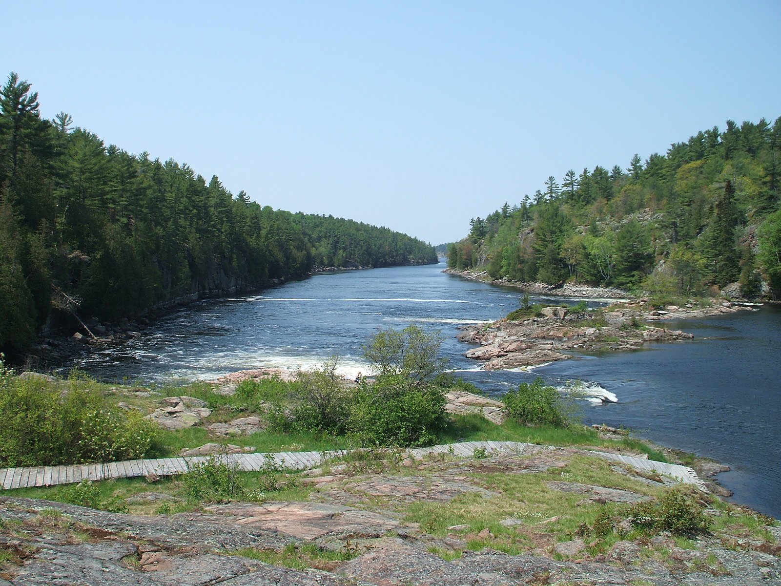 Recollet Falls, French River Provincial Park