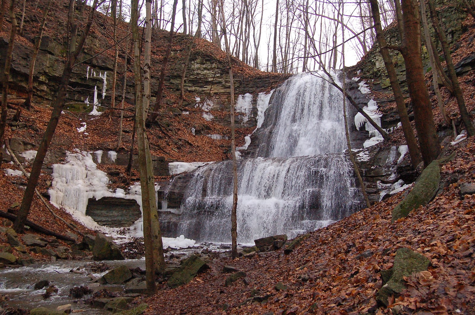 Old Dundas Road Falls waterfall