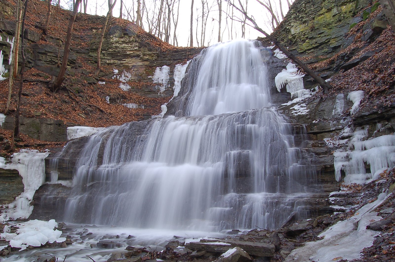 Old Dundas Road Falls waterfall