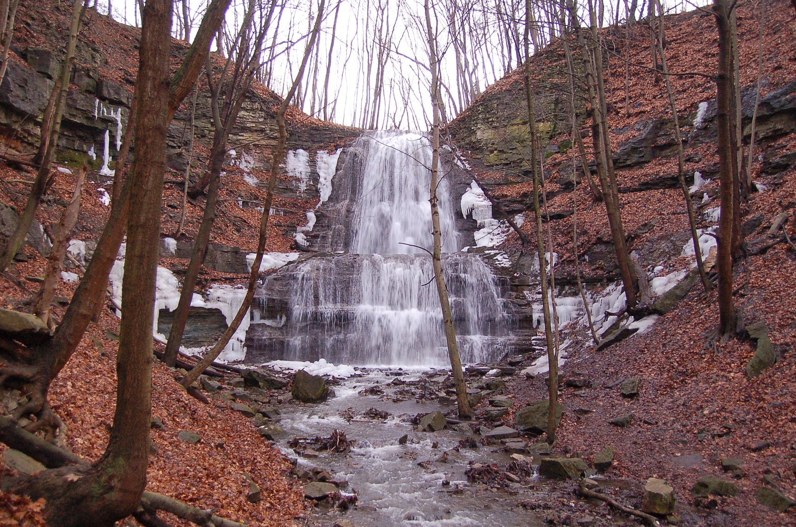 Old Dundas Road Falls waterfall