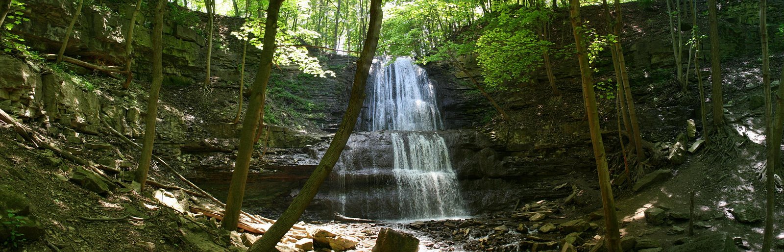 Old Dundas Road Falls waterfall