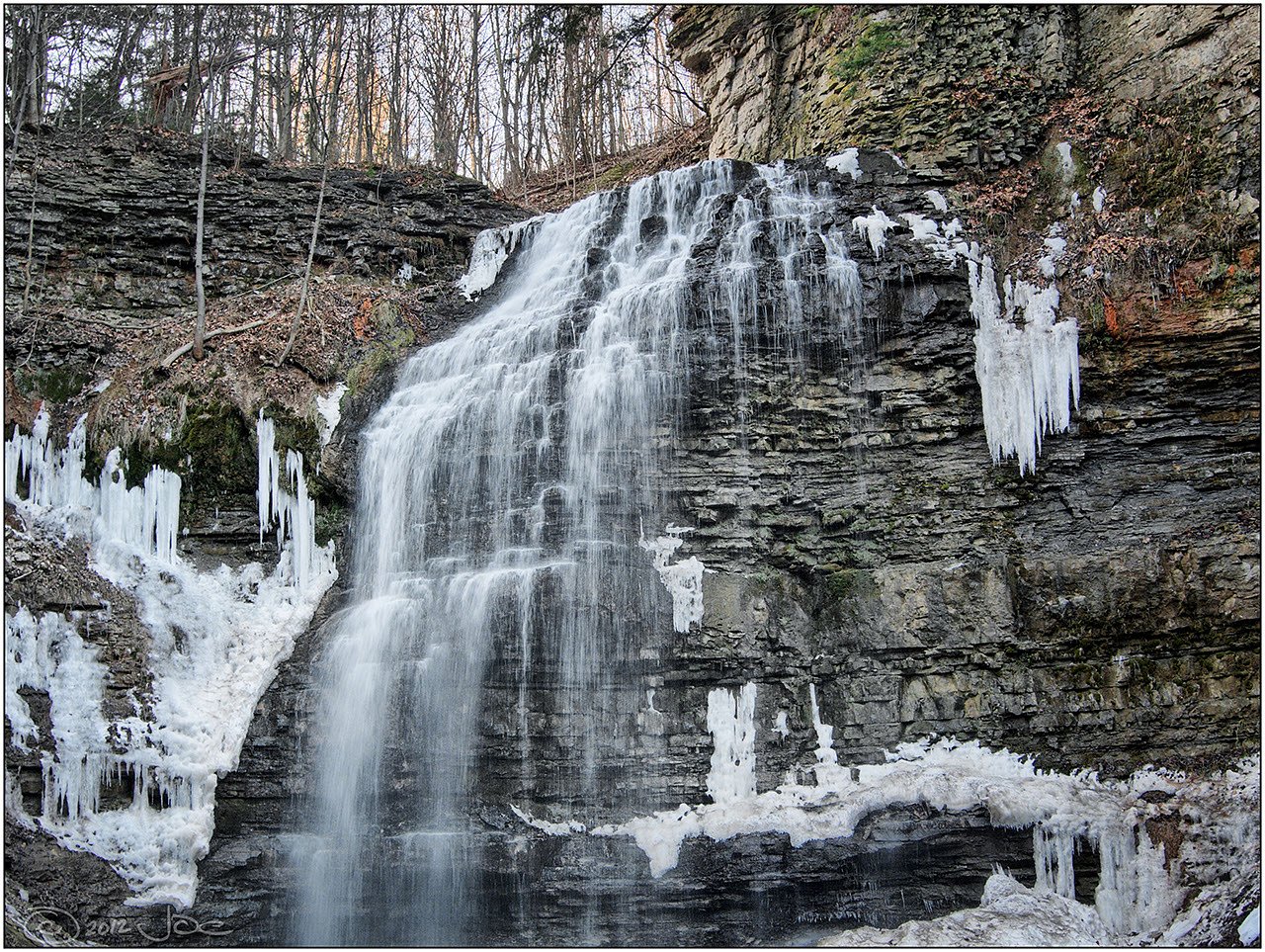 Upper Shaver Falls waterfall