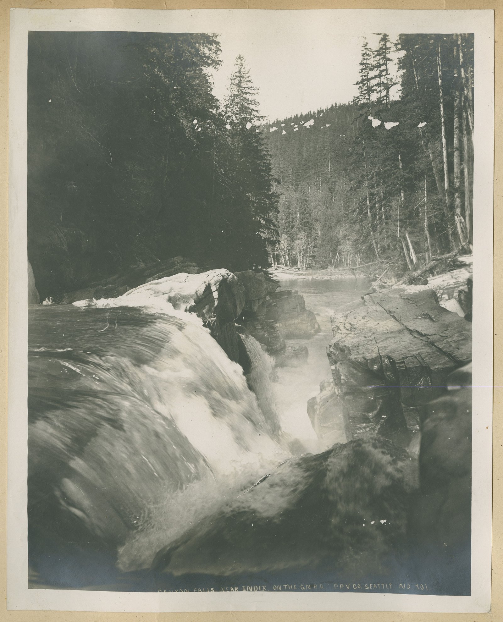 Canyon Falls, Quetico Provincial Park
