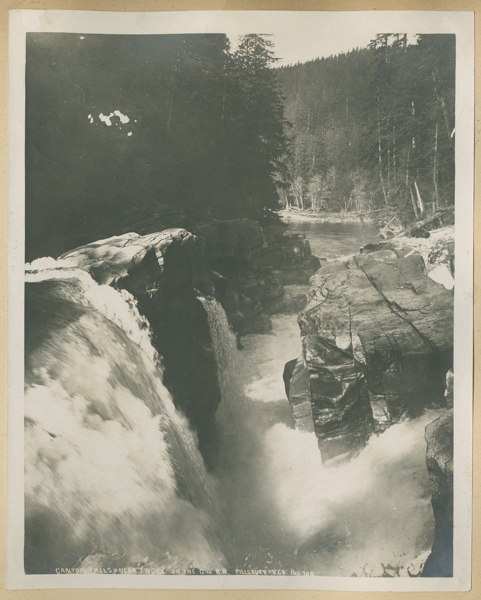 Canyon Falls, Quetico Provincial Park