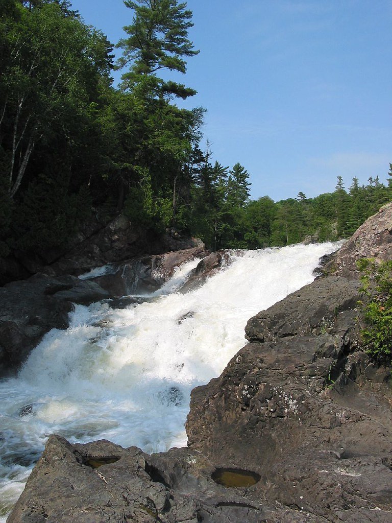 Chippewa Falls waterfall