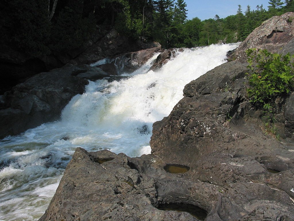 Chippewa Falls waterfall