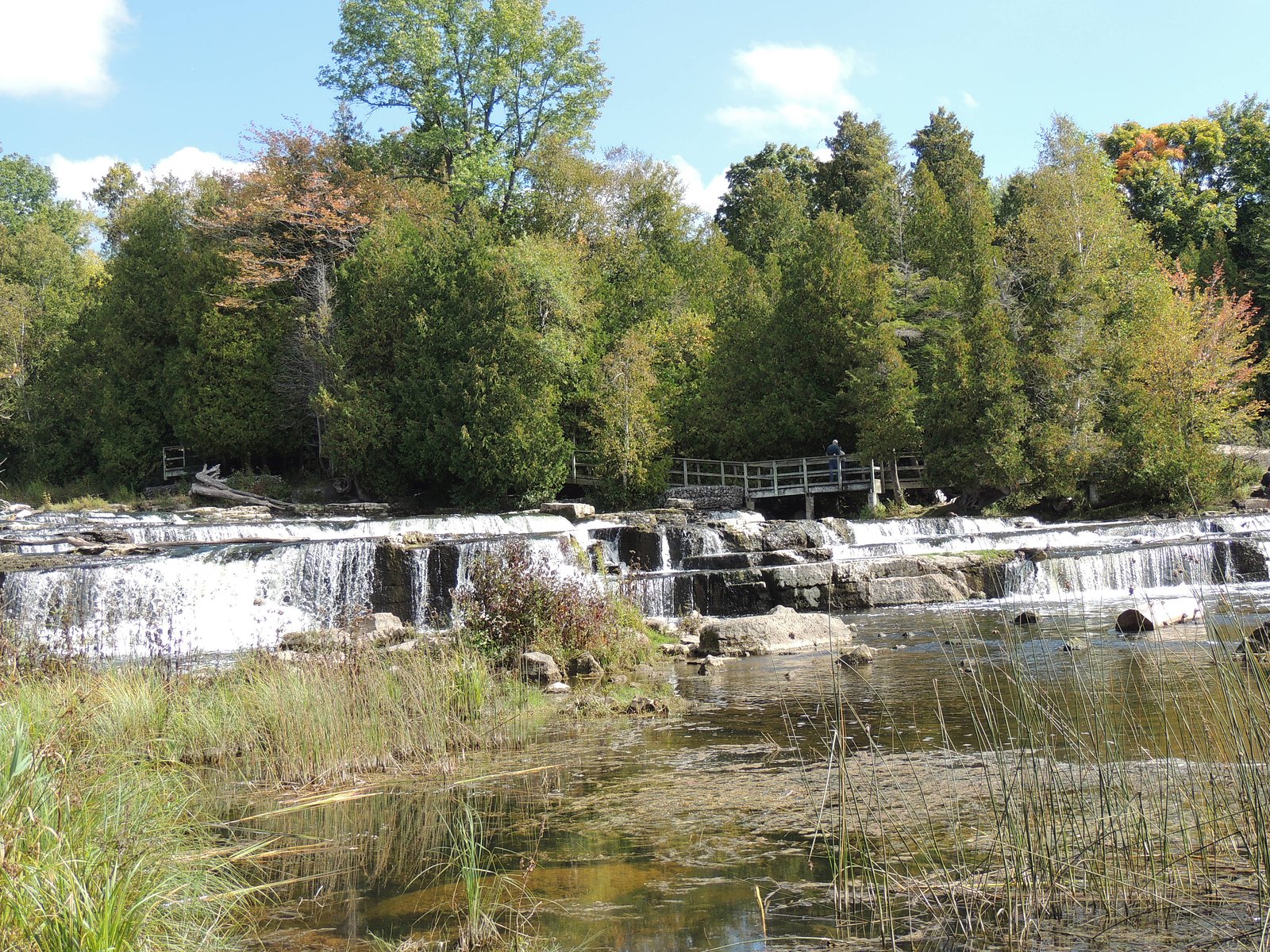 Sauble Falls waterfall