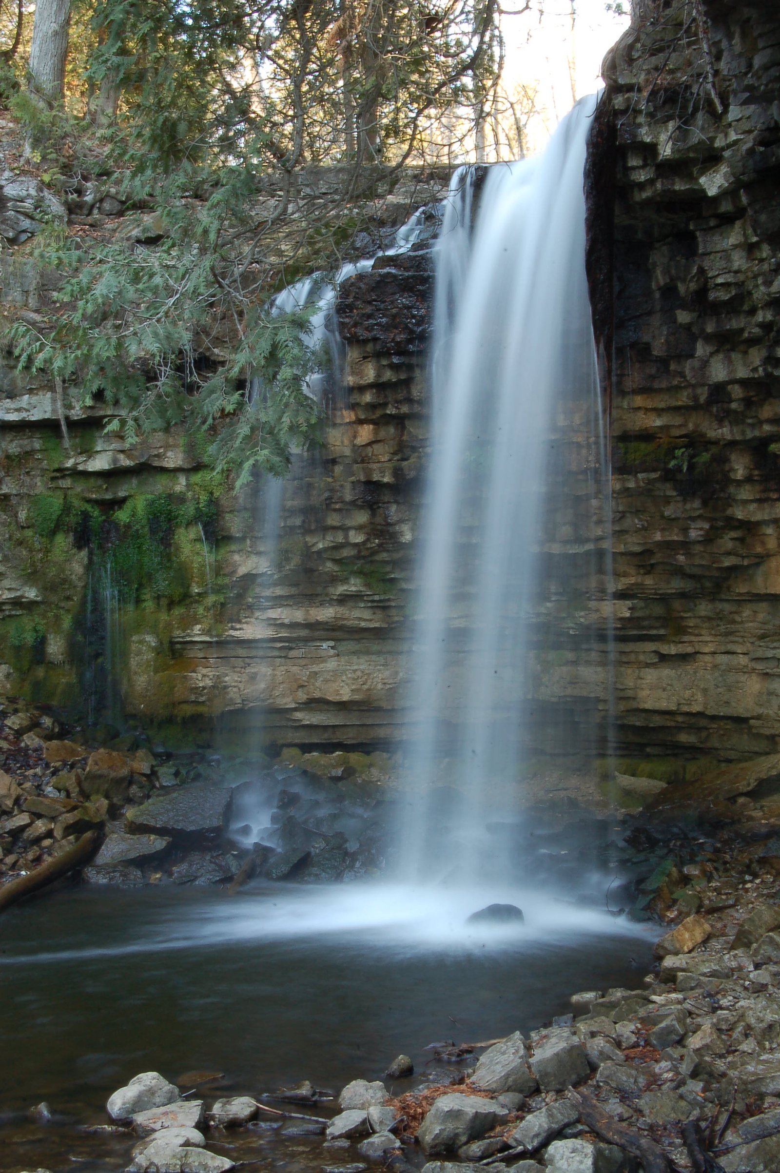Hilton Falls waterfall