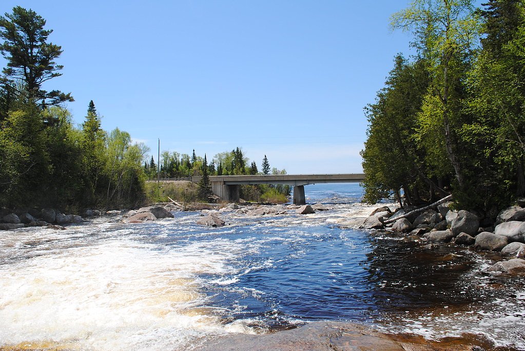 Sand River Falls, Lake Superior Provincial Park