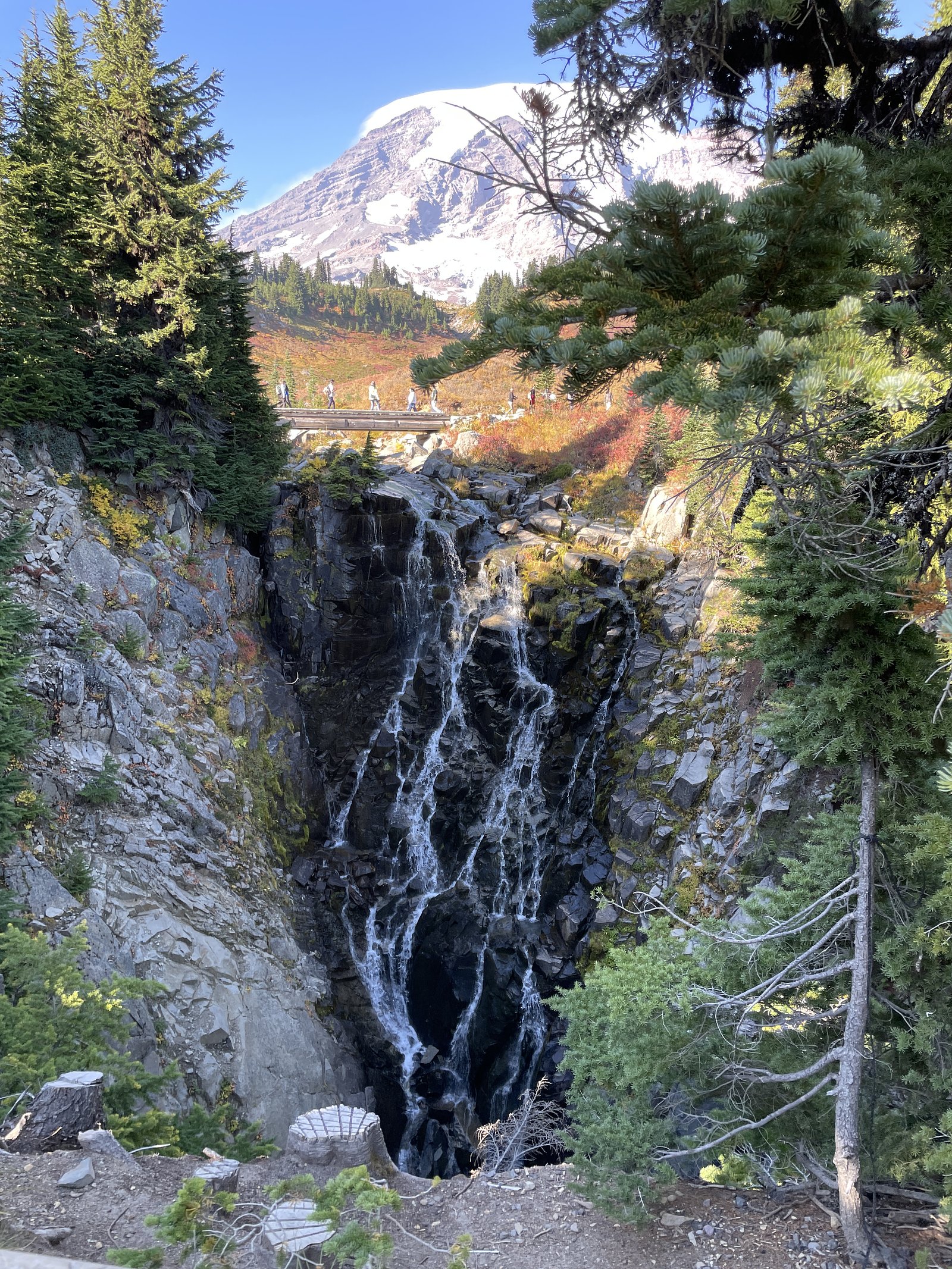 Myrtle Falls waterfall
